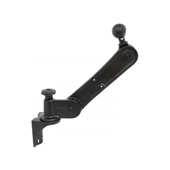 Mount with ′D′ 2.25" Ball and Ratchet Arm